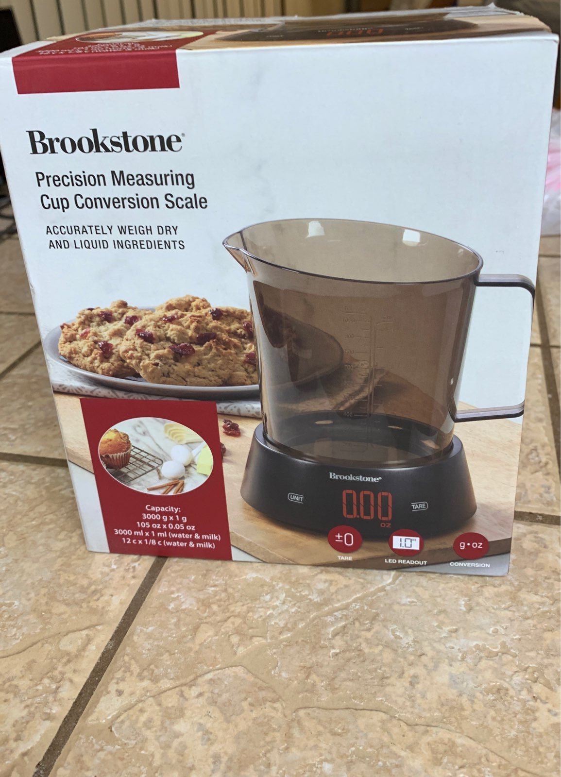 Brookstone Measuring Cup Conversion Scal