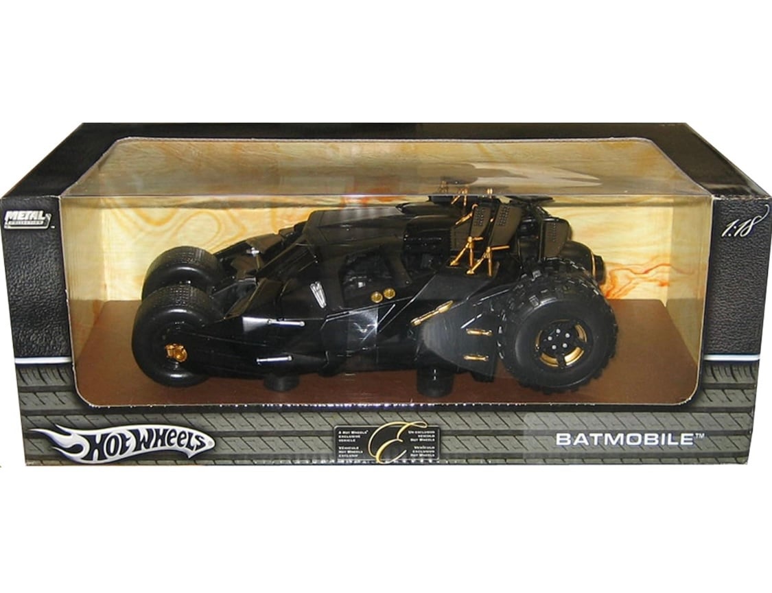 Hot Wheels Batman Tumbler 1/18 Die Cast 2004 Metal Collection Batmobile