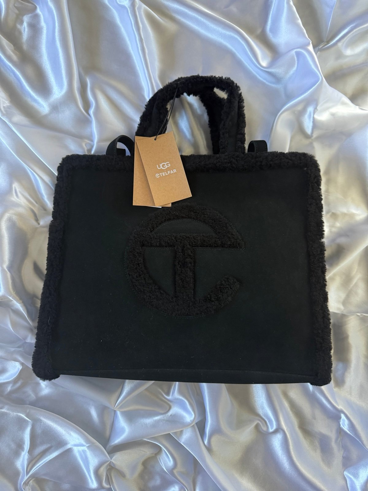 UGG X TELFAR NWT MEDIUM BLACK SHOPPER BAG