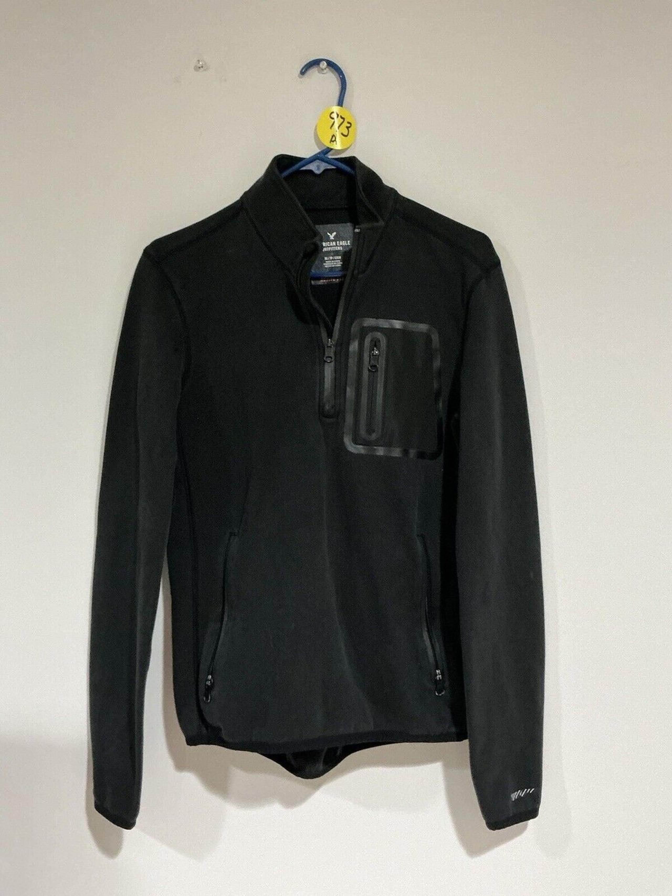 Men’s American Eagle Outfitters Black X-small Active Flex Pullover Sweatshirt