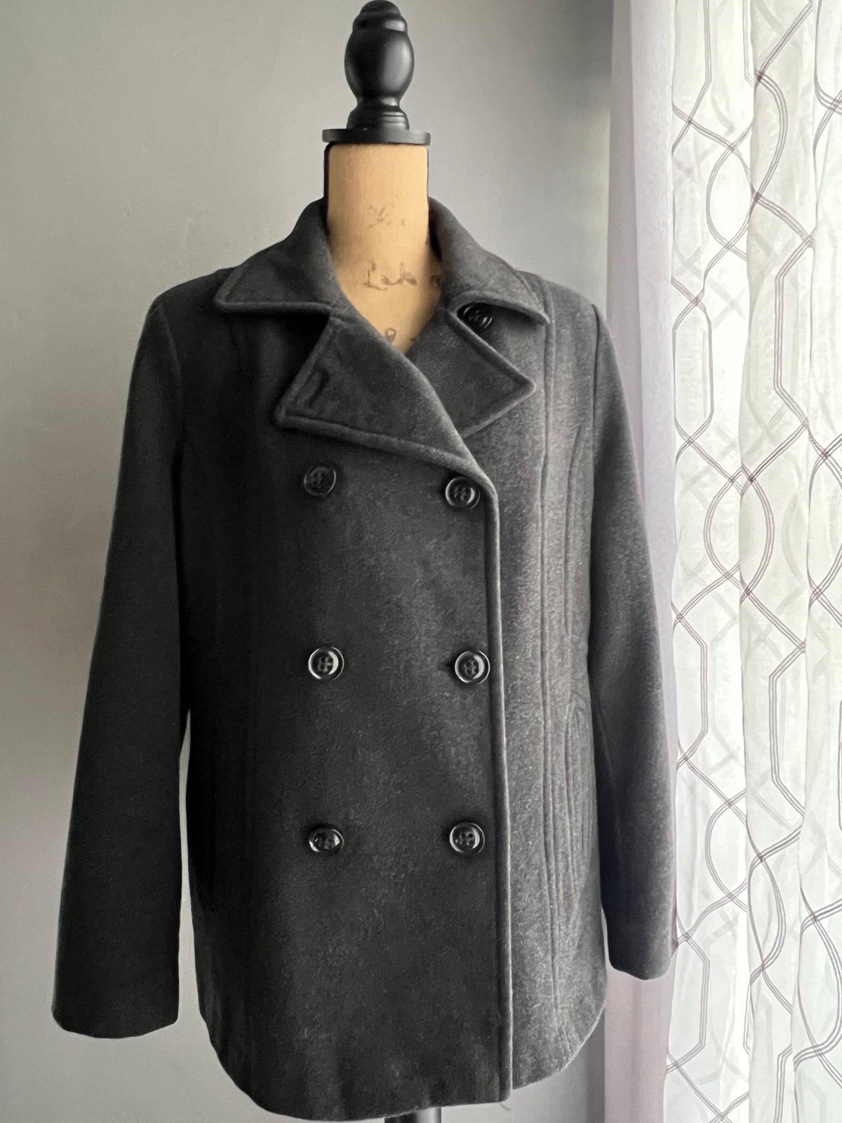 Croft&Borrow Peacoat XL Gray