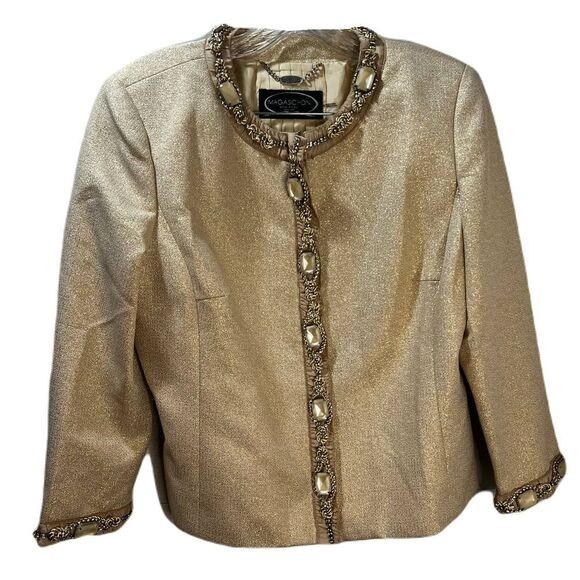 Womens Sequin Jacket Casual Long Sleeve Party Small
