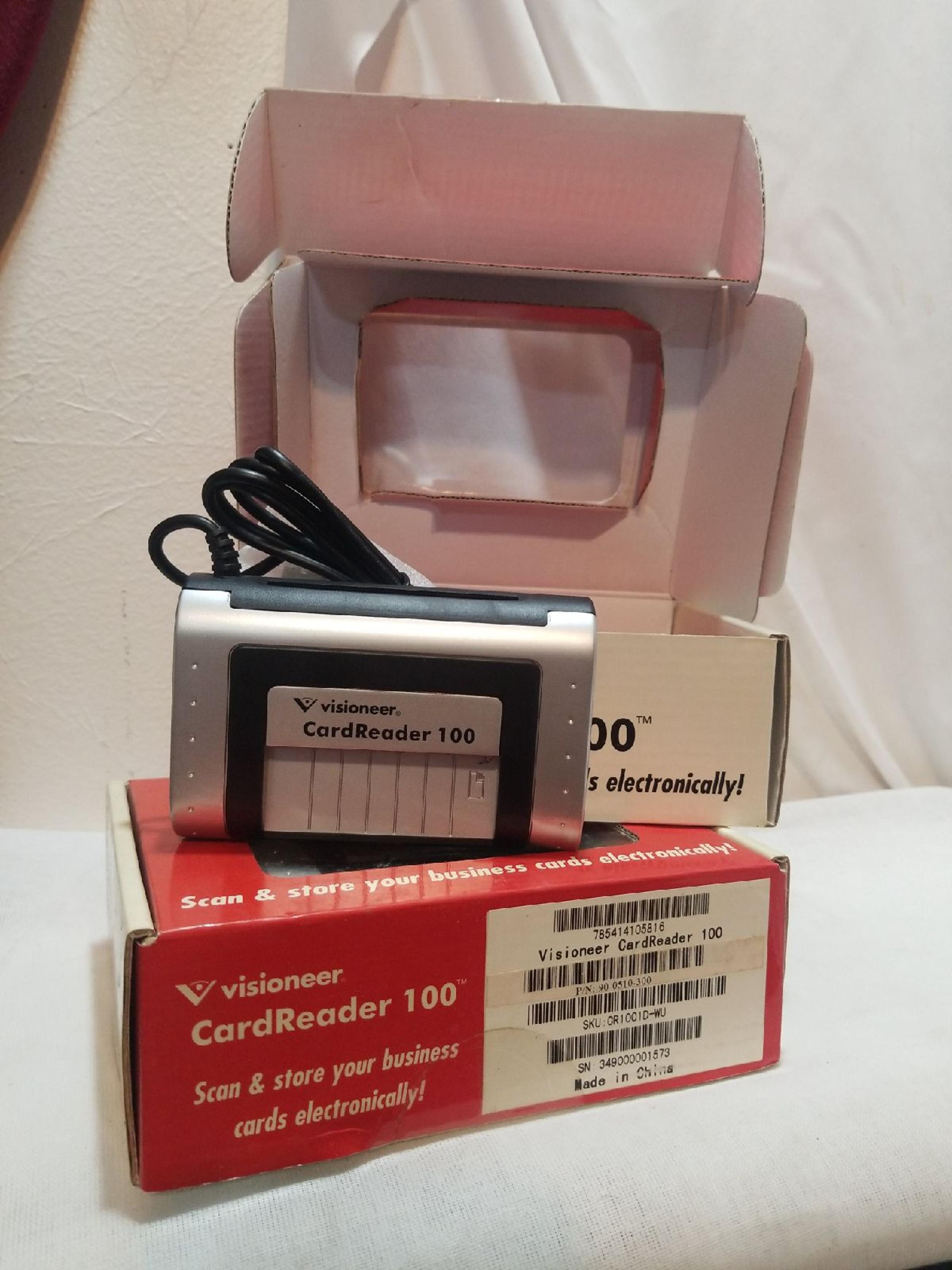 Bundle 2 Visioneer Cardreader 100 USB Bu