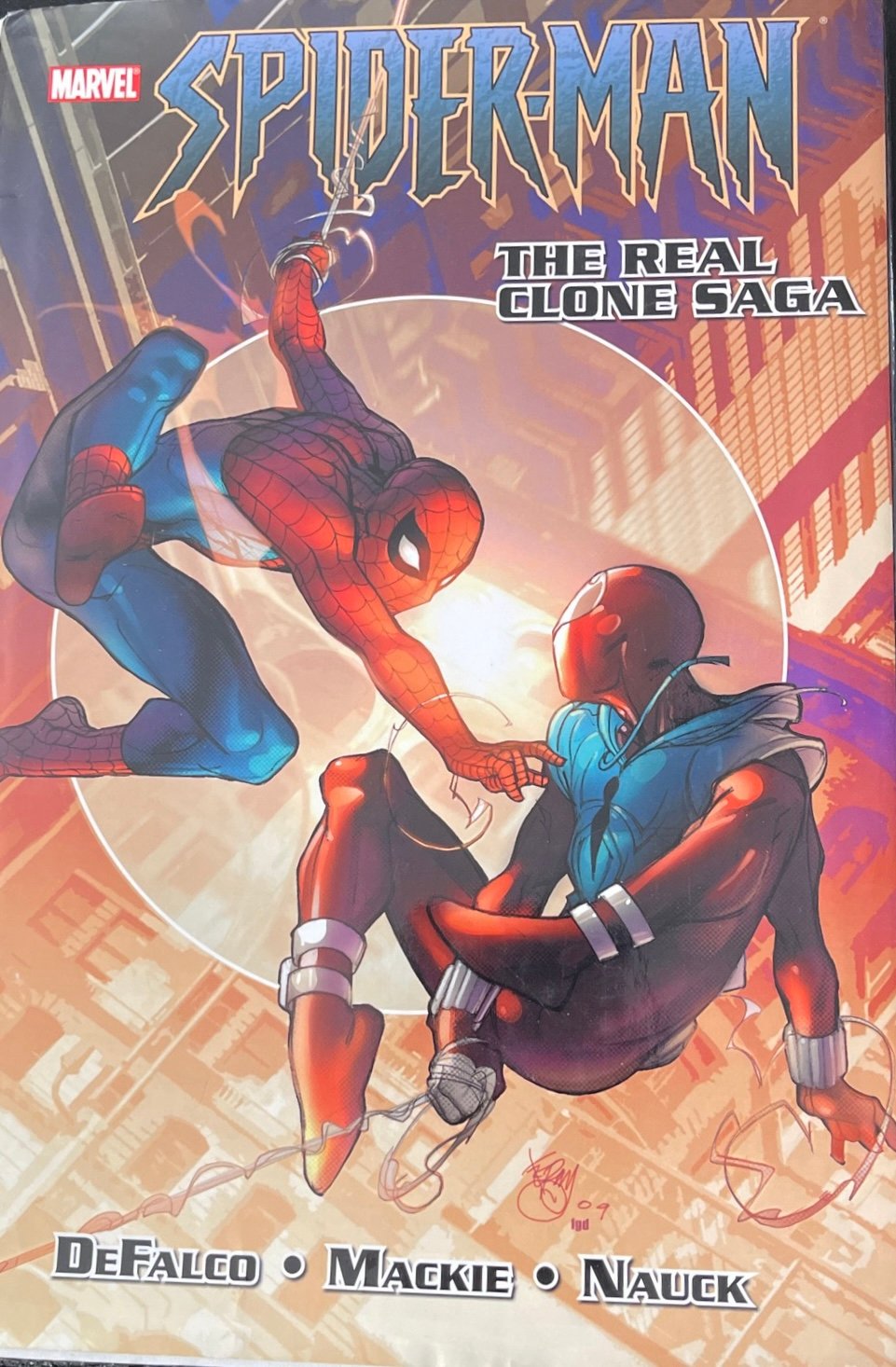 Spider-Man: The Real Clone Saga Hardback Howard Mackie First Printing SIGS