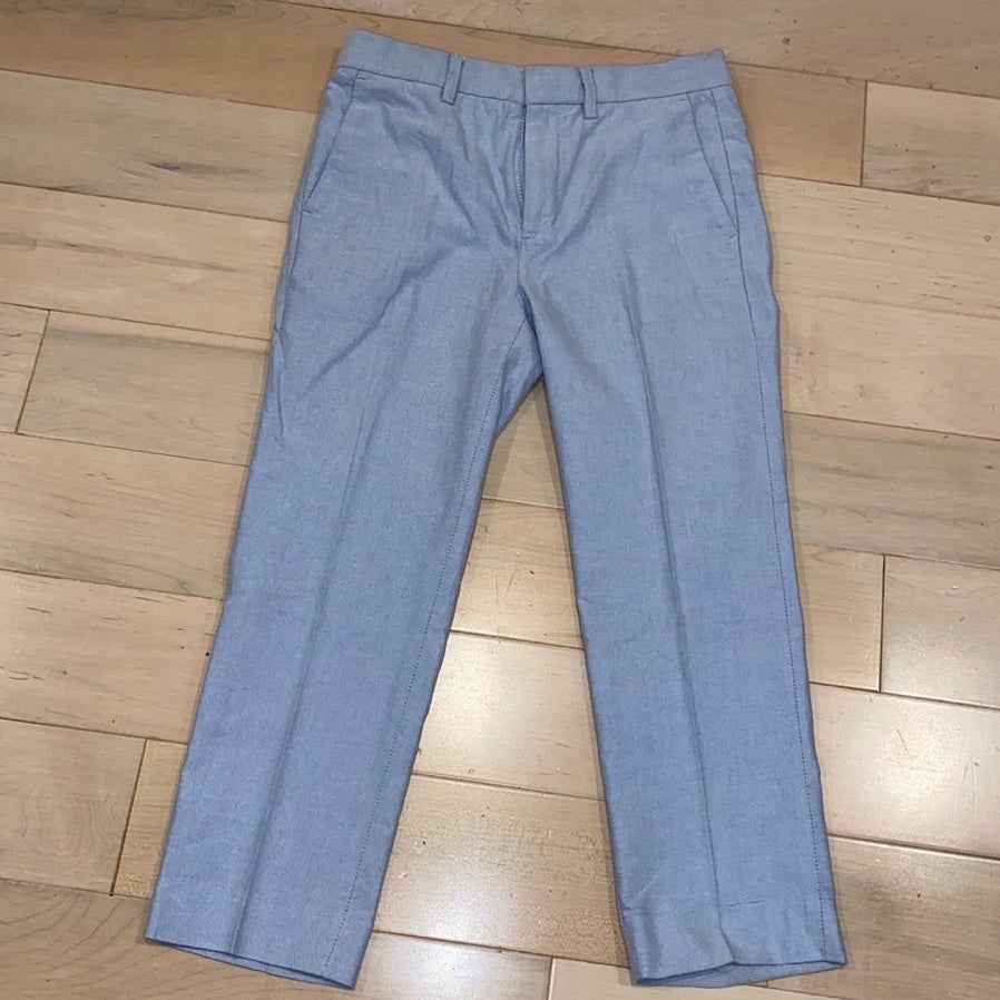 Crewcuts Ludlow cotton light blue dress pants