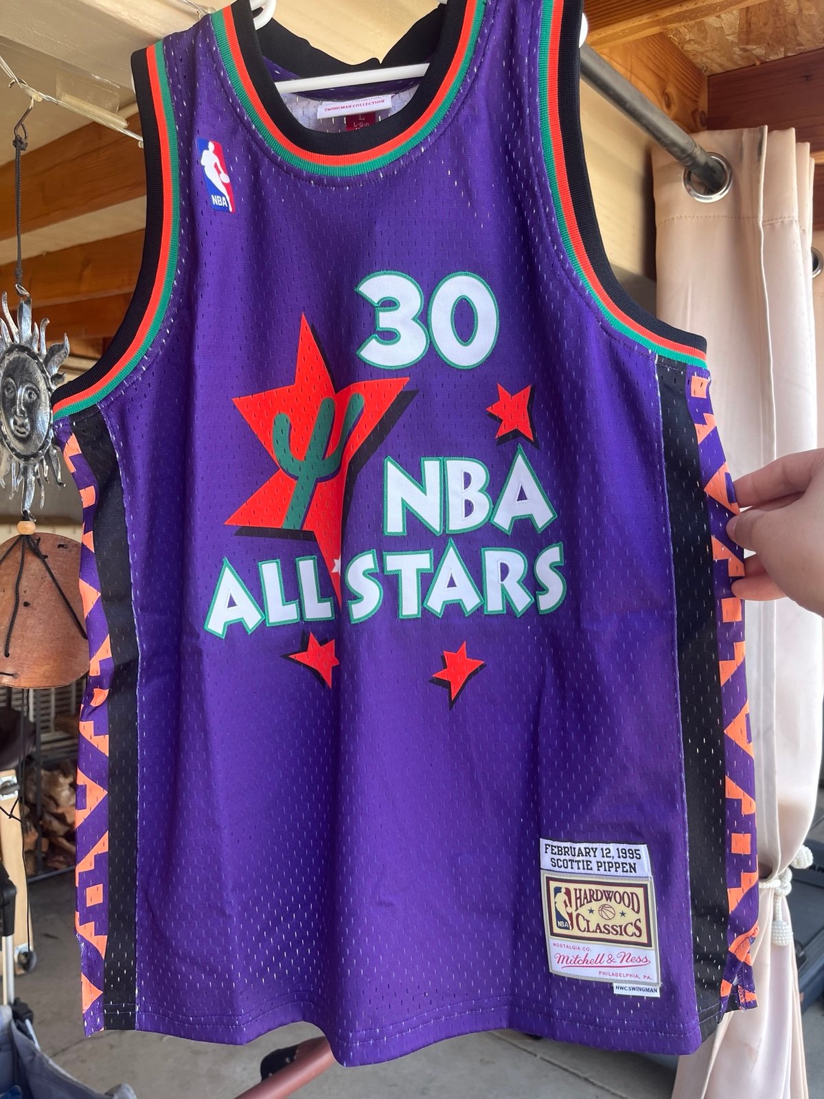 Scottie Pippen Mitchell & Ness 1995 East All-Stars Swingman Jersey NWT