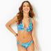 Lilly Pulitzer Amalfi blue sound the sirens Tosby top Kaylen bottoms bikini set