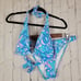 Lilly Pulitzer Amalfi blue sound the sirens Tosby top Kaylen bottoms bikini set