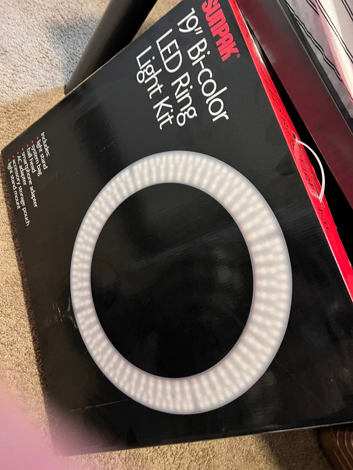 Bi-color Ring light kit