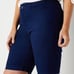 St John s Bay NWT Sz16 Navy Secretly Slender Womens Mid Rise Bermuda Short