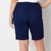 St John s Bay NWT Sz16 Navy Secretly Slender Womens Mid Rise Bermuda Short