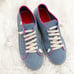 ON FOOT x NORDSTROM | Perforated Sneaker Vaquero Hot Pink Light Blue | Size 39