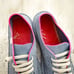 ON FOOT x NORDSTROM | Perforated Sneaker Vaquero Hot Pink Light Blue | Size 39
