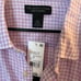 The Men's Store Bloomingdale's Linen Orchid long sleeve button down XXL NWT