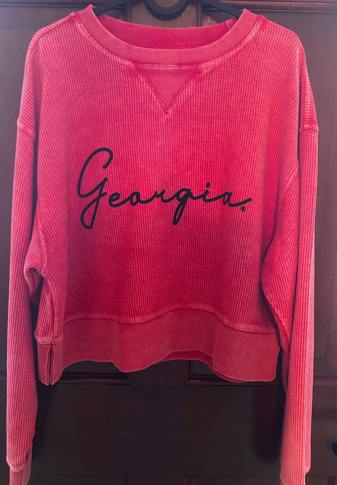 Women’s University of Georgia sweatshirt