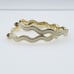 14K Gold Plated Cubic Zircon Pendant, INUS1BR217