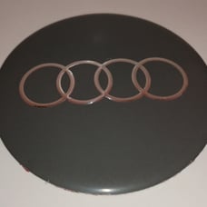 1-large Audi wheel center sticker NEW