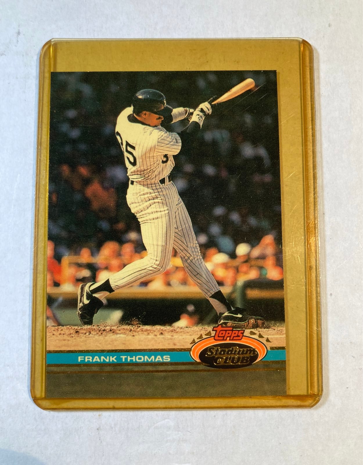 Perfect 1991 Topps Stadium Club #57 Frank Thomas Rookie Card
