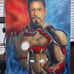 12x16 Custom Artwork of Ironman Fan Art