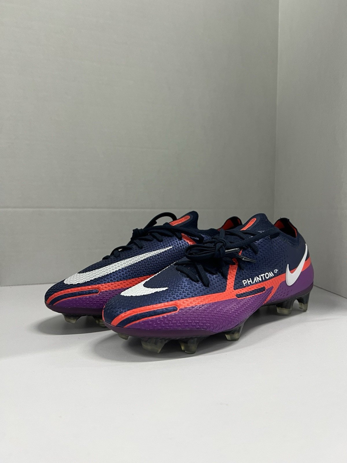 Nike Phantom GT2 Elite FG Vivid Purple CZ9890 415 Size 6.5 Men purple soccer