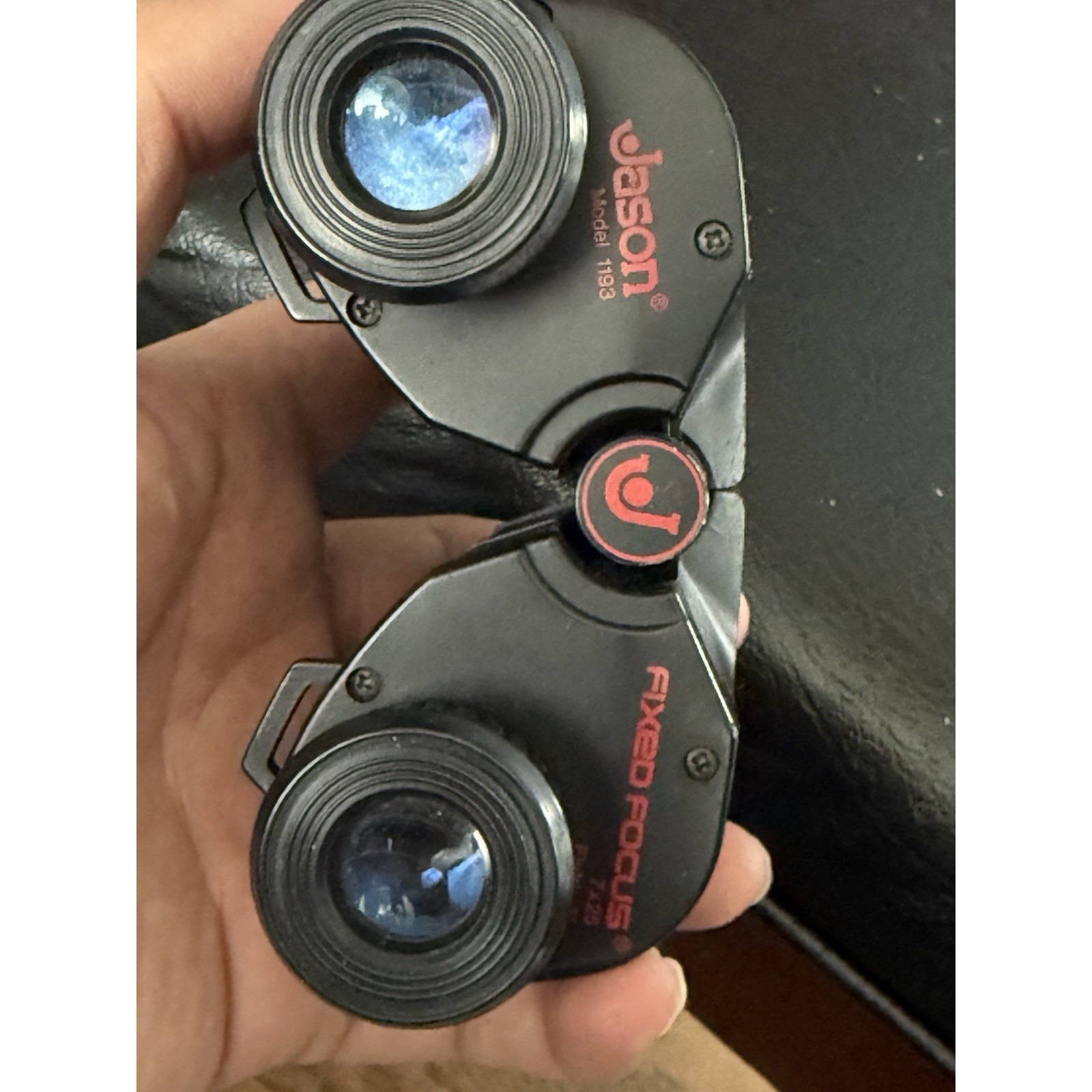 Binoculars Jason 1193 Fixed Focus 7x25 Field 7° In Black