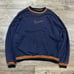 Vintage 90s Nike Swoosh Brand Crewneck Mens Size Large
