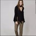 Free People Uptown Turtle Black Top Xsmall