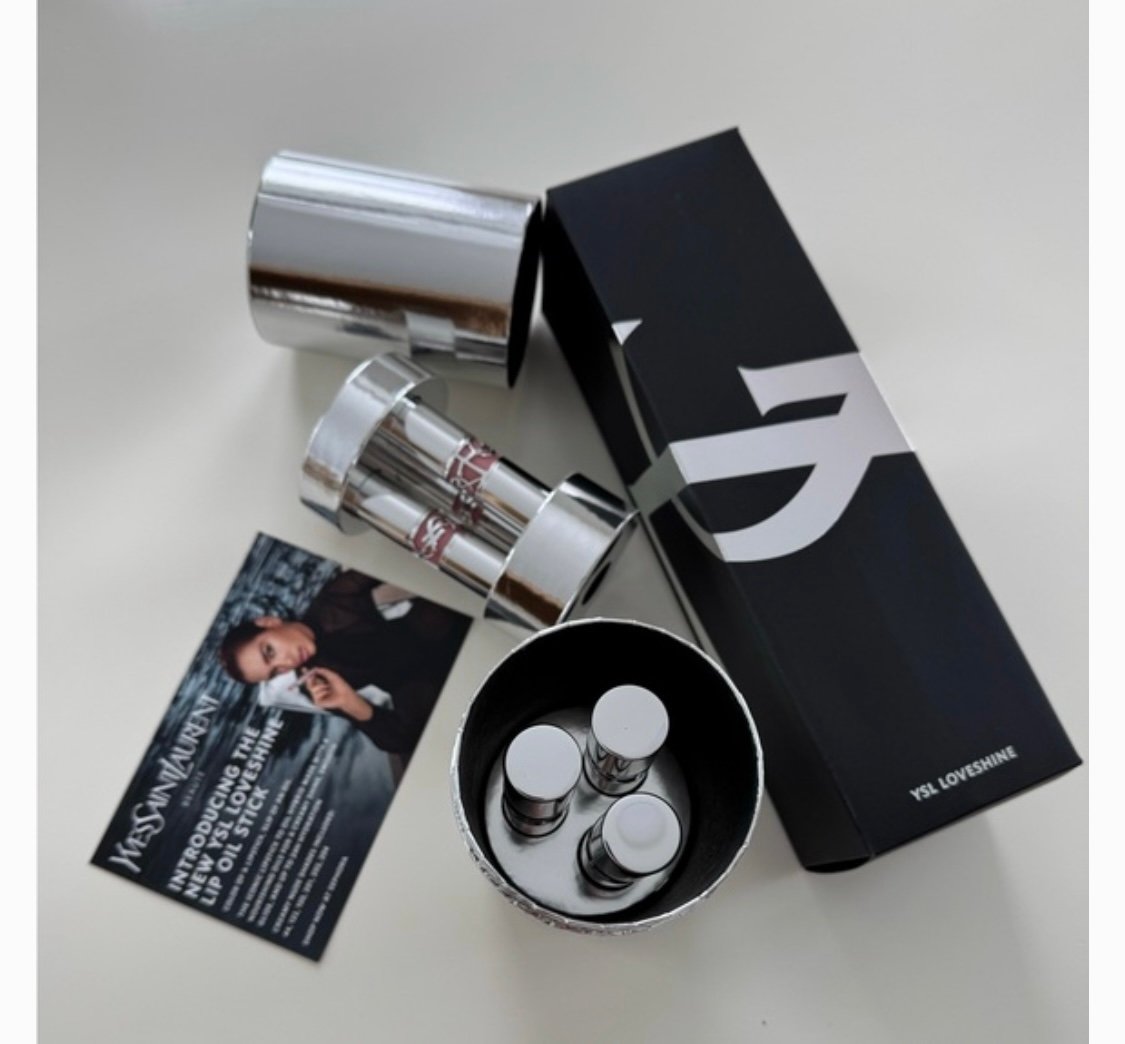 YSL Giant Boxed Set Loveshine Lip Oil.