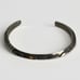 Navajo Cuff Bracelet Carinated Signed Native American STERLING SILVER VTG- 20.2g