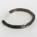 Navajo Cuff Bracelet Carinated Signed Native American STERLING SILVER VTG- 20.2g