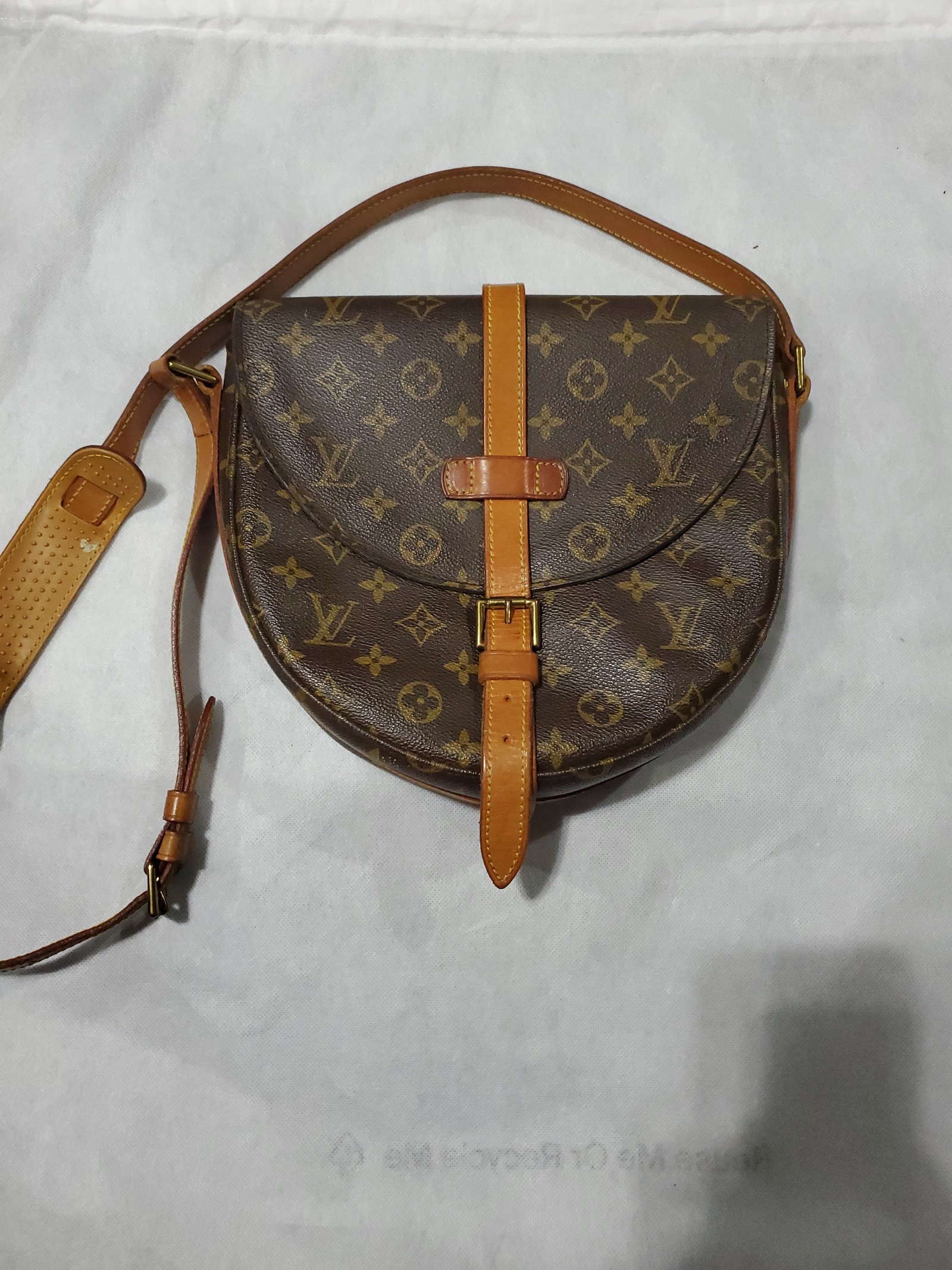 Vintage Louis Vuitton Chantilly PM Monogram Canvas Crossbody Bag