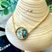 NWT Marc Jacobs Marc Jacobs Gold & Multicolor Abalone The Medallion' Bracelet