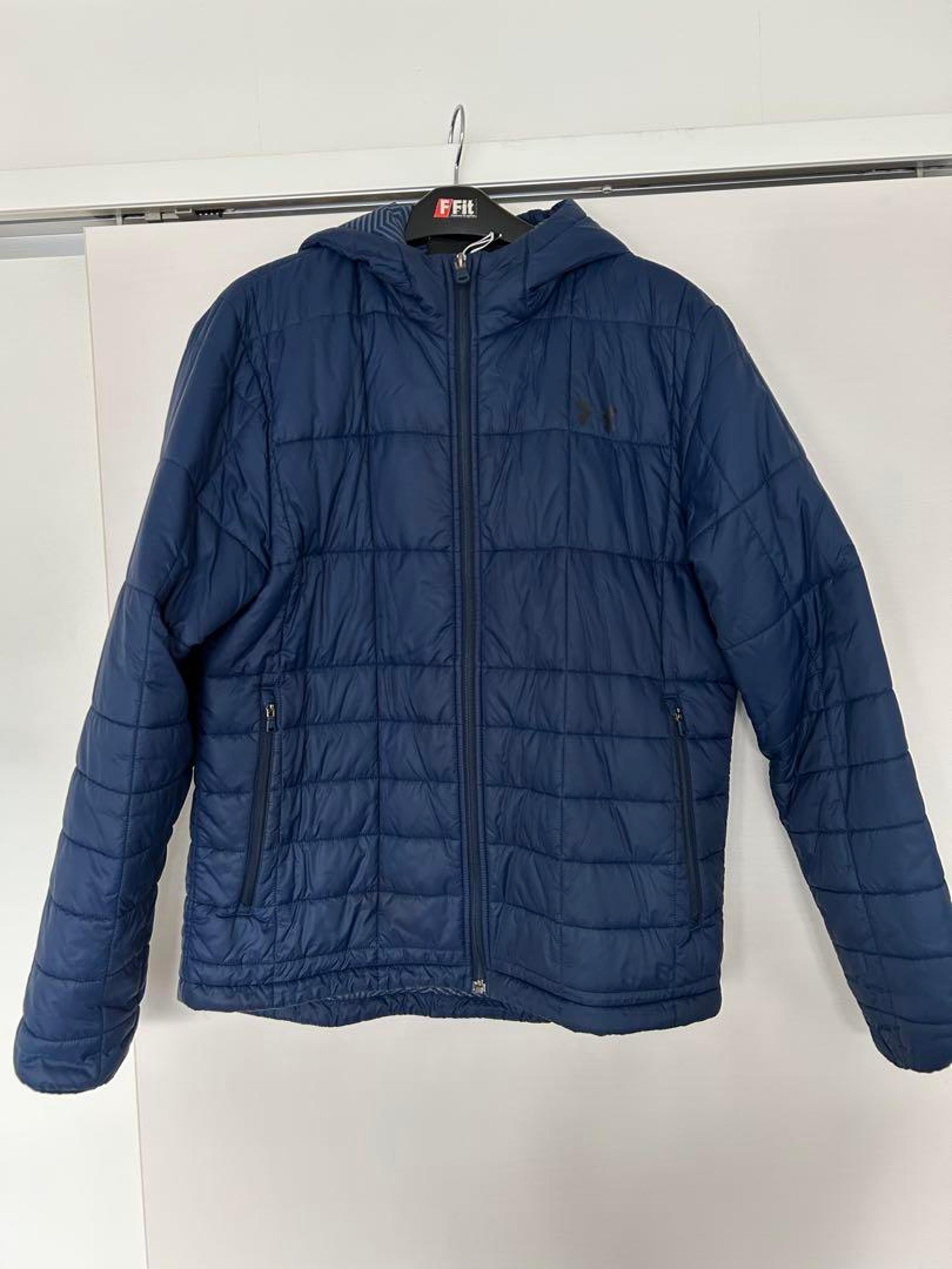 [Under Armour] Armour Insulate Hood Jacket Men's LG Navy Blue