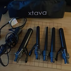 Xtava curling iron set 5 and Remington straightener