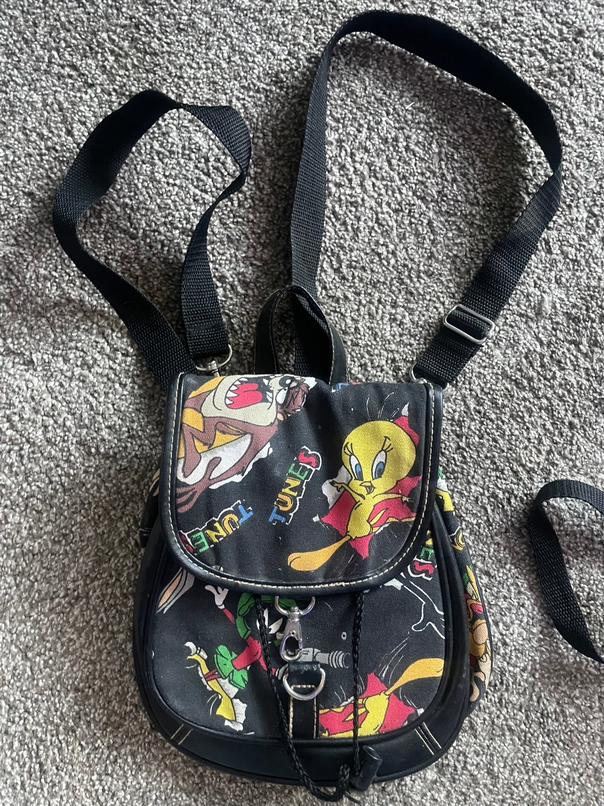 Looney Tunes Backpack Denim - Gem