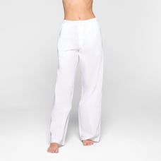 SKIMS Cotton Poplin Sleep Pants - Snow