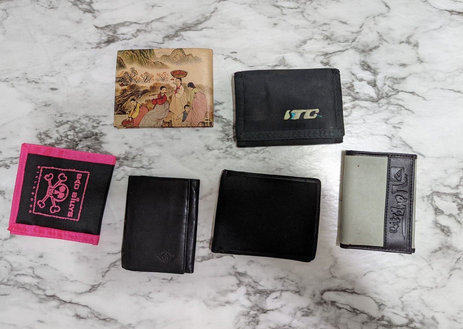 Men's wallet lot