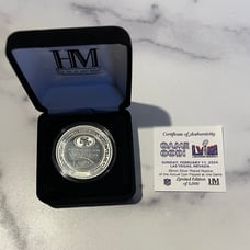 NFL Super Bowl LVIII Game Coin