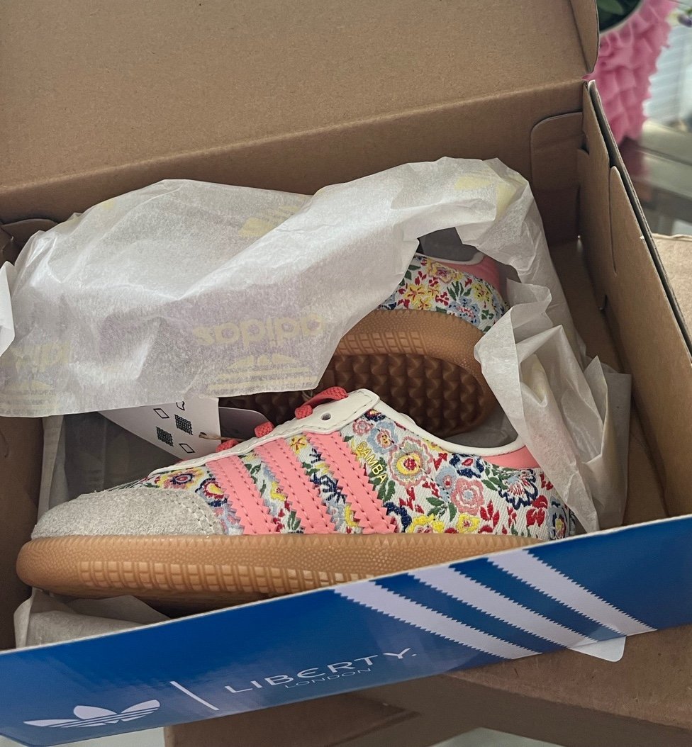 Adidas Sambas Toddler x Liberty London 7k NIB