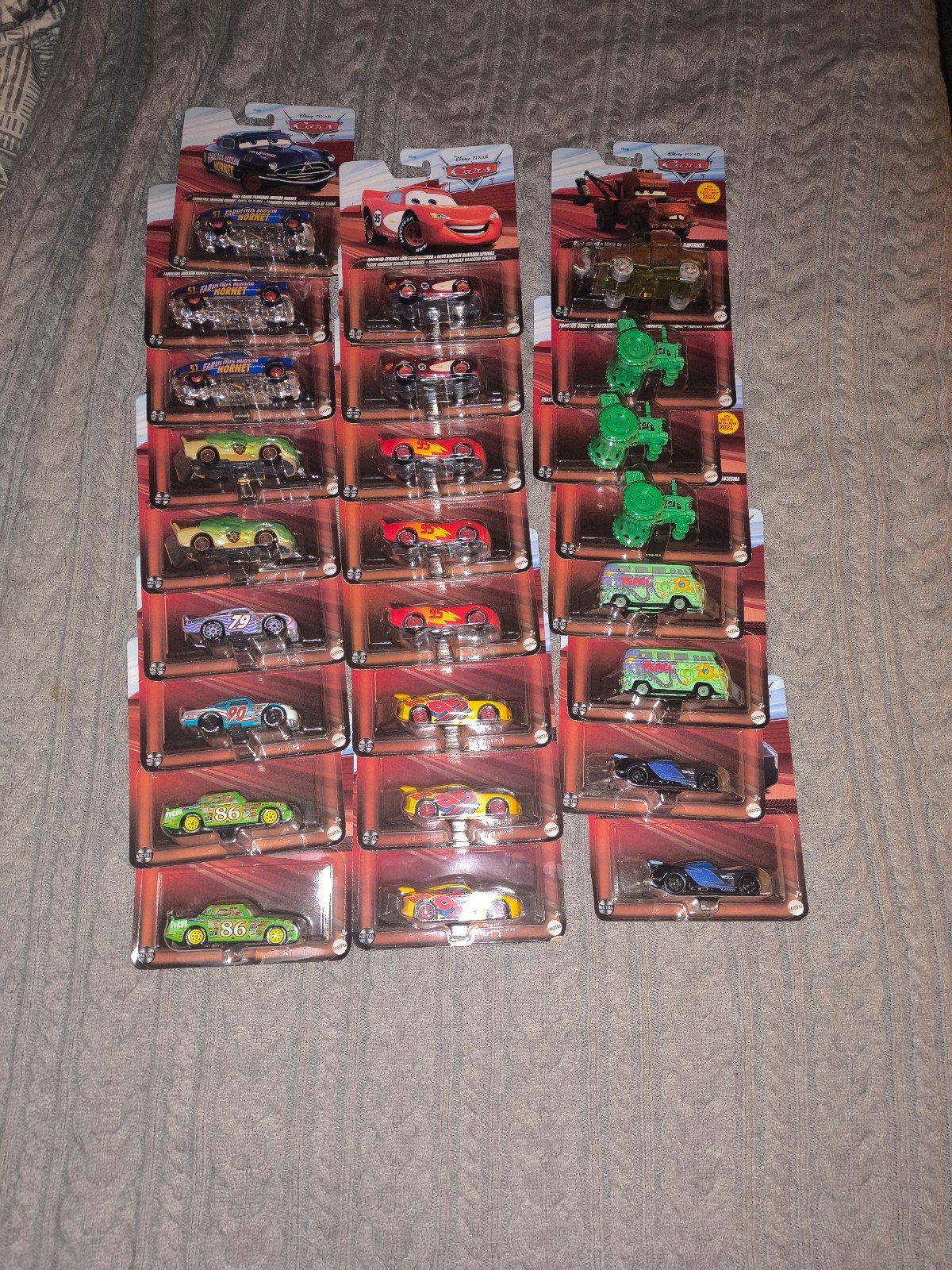 Disney 'cars' metal cars