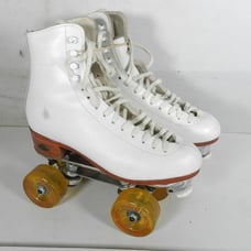 Riedell Synder Skate Super Deluxe Roller Skates White Size 5 1/2
