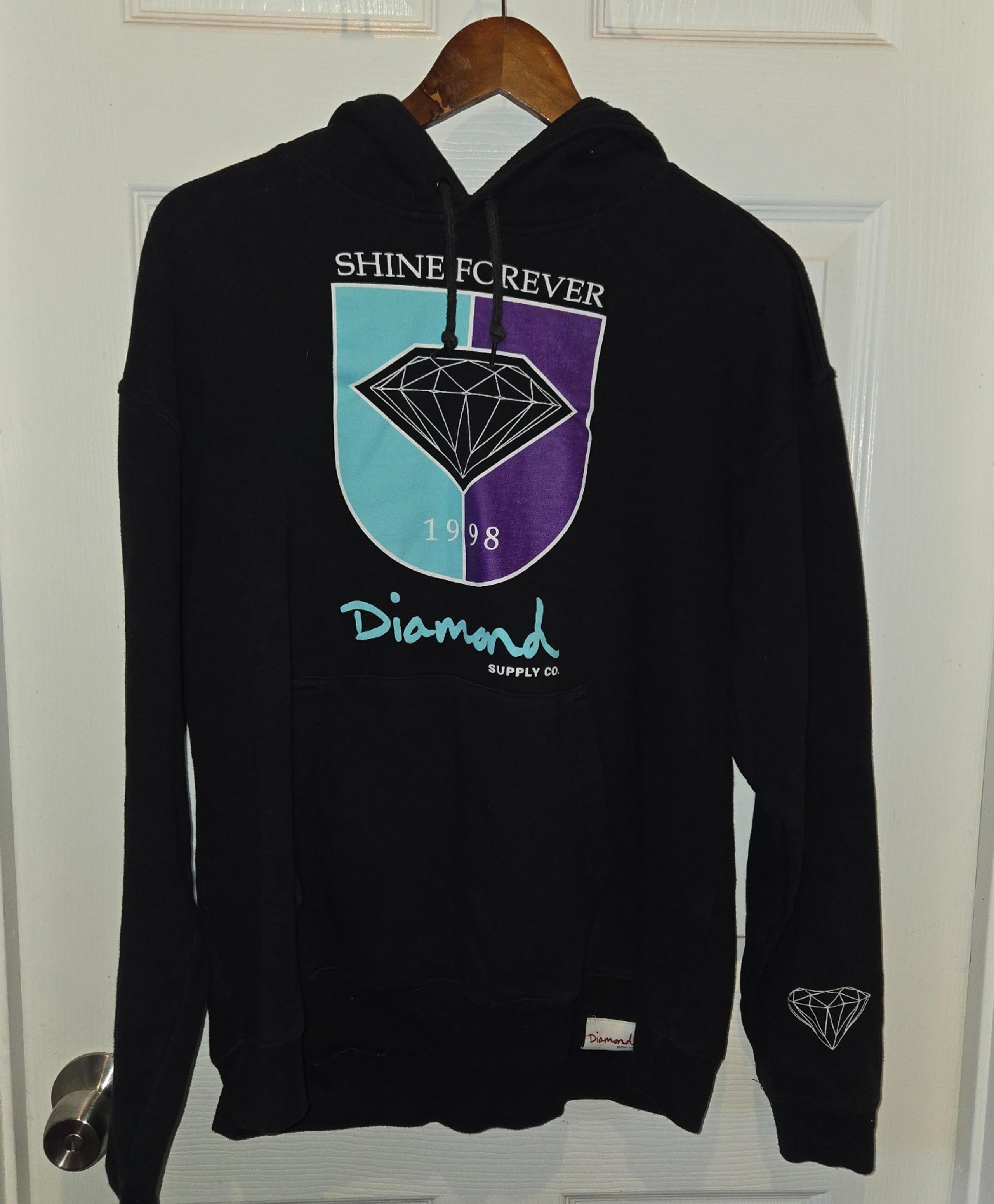 DIAMOND SUPPLY CO Men's Hoodie Size L