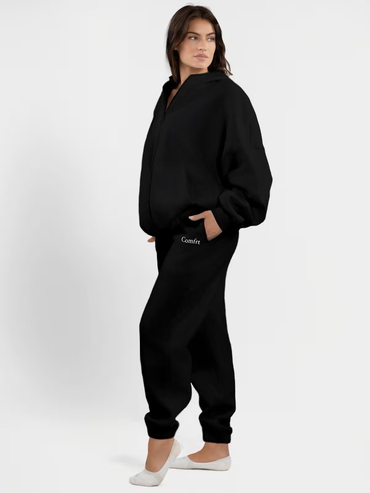 Comfrt Cloud zip hoodie and sweatpants