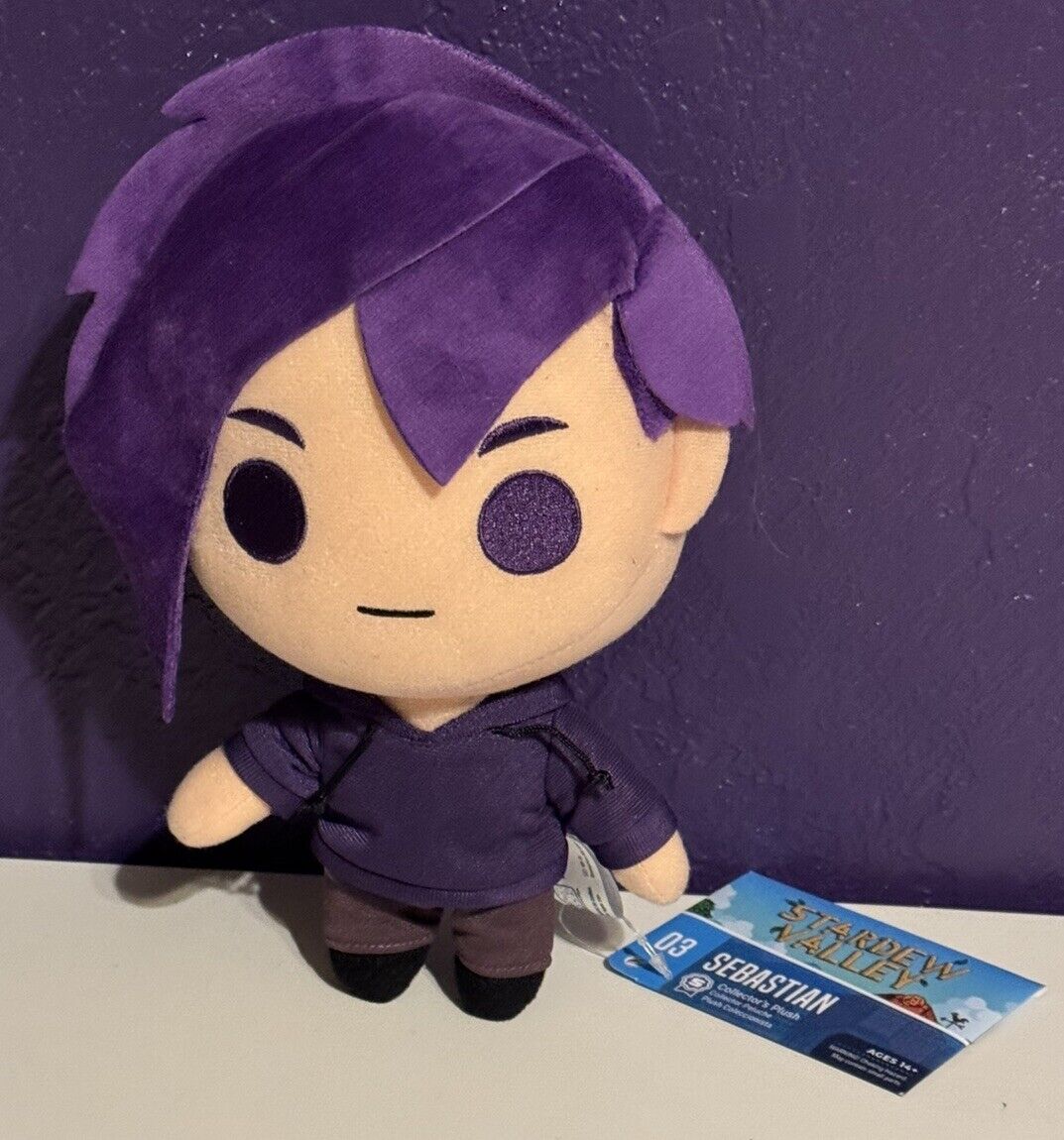 Stardew Valley Sebastian Plush Sanshee RPG Nintendo Japan Rare New With Tags