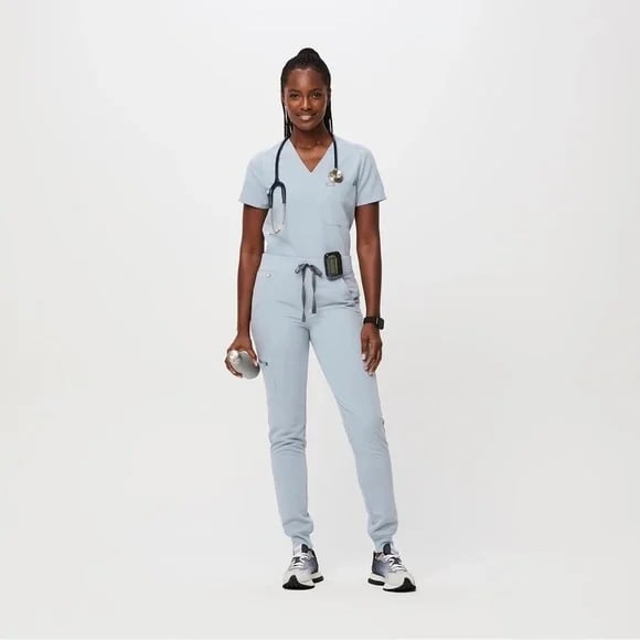 Figs Set: Catarina Top/High-waisted Zamora Joggers