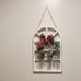 Wood Christmas Holiday Wall Hanging Indoor Outdoor Decorations Rustic