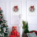Wood Christmas Holiday Wall Hanging Indoor Outdoor Decorations Rustic