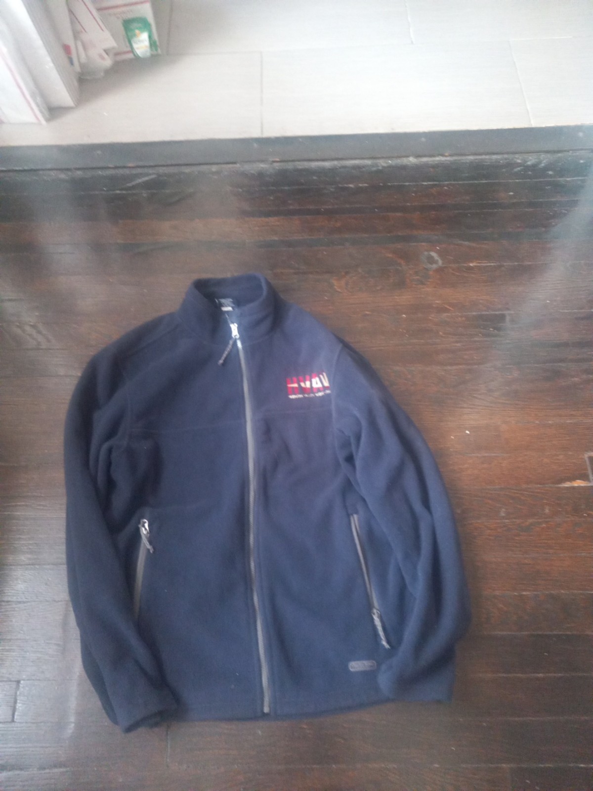 Charles River Apparel Blue Mens Zip Up Hoodie Size Large Hudson Valley Audio...
