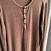 John Varvatos ribbed henley
