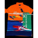 NWT Polo Ralph Lauren Classic Fit Mesh Speedboat Polo Shirt Orange Size Medium